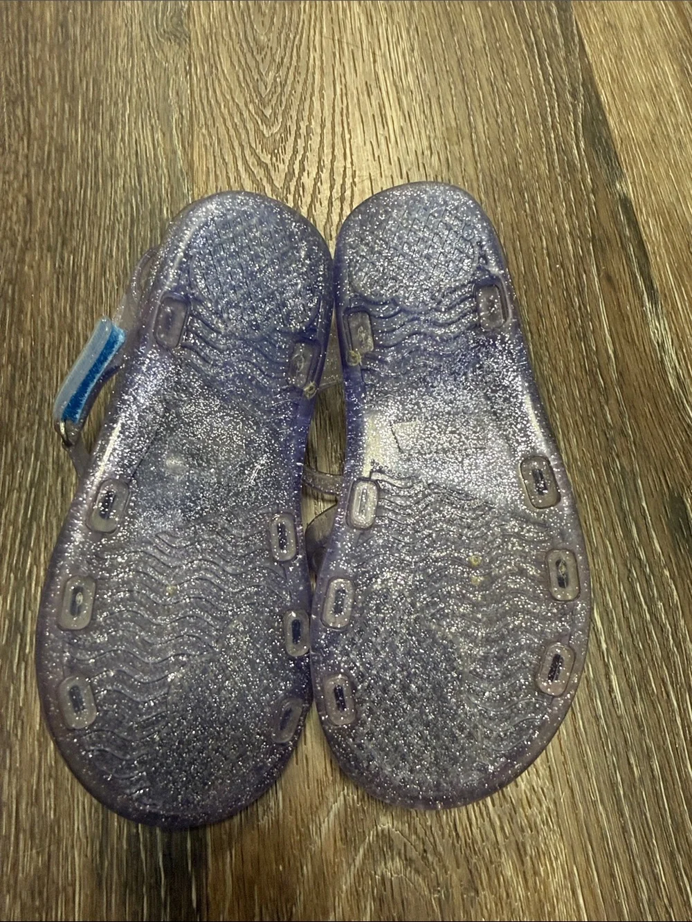 Carter's Sparkle Jelly Sandals - Lavender Glitter